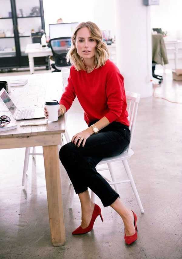 Office looks - sofie claret